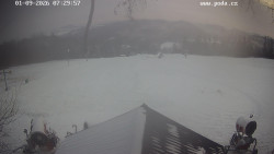 Sjezdovka, panorama východ