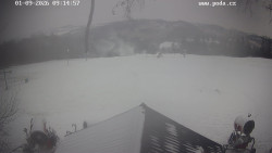 Sjezdovka, panorama východ