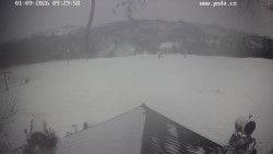 Sjezdovka, panorama východ