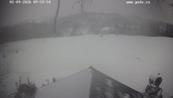 Sjezdovka, panorama východ