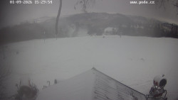 Sjezdovka, panorama východ