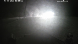 Sjezdovka, panorama východ