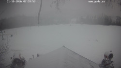 Sjezdovka, panorama východ