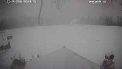 Sjezdovka, panorama východ