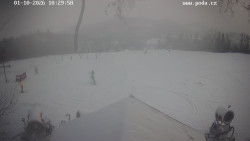 Sjezdovka, panorama východ