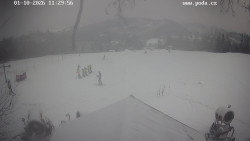 Sjezdovka, panorama východ