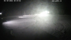 Sjezdovka, panorama východ