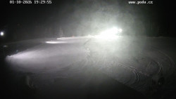 Sjezdovka, panorama východ