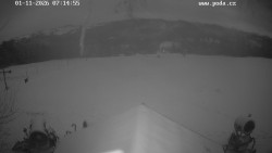 Sjezdovka, panorama východ