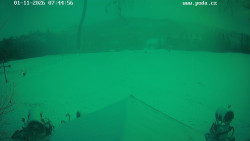 Sjezdovka, panorama východ