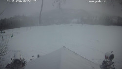 Sjezdovka, panorama východ