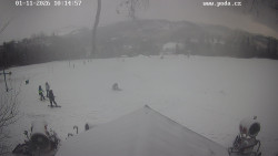 Sjezdovka, panorama východ