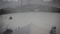 Sjezdovka, panorama východ