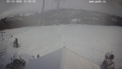 Sjezdovka, panorama východ