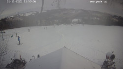 Sjezdovka, panorama východ