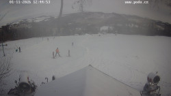 Sjezdovka, panorama východ