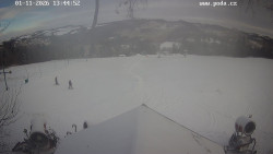 Sjezdovka, panorama východ