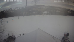 Sjezdovka, panorama východ