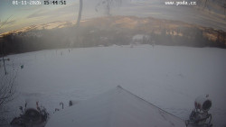 Sjezdovka, panorama východ