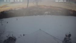 Sjezdovka, panorama východ