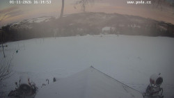 Sjezdovka, panorama východ