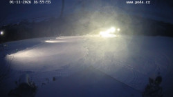 Sjezdovka, panorama východ