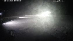 Sjezdovka, panorama východ