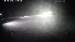 Sjezdovka, panorama východ