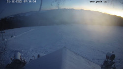 Sjezdovka, panorama východ