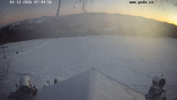 Sjezdovka, panorama východ