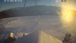 Sjezdovka, panorama východ