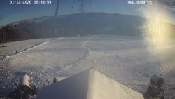 Sjezdovka, panorama východ