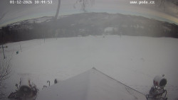 Sjezdovka, panorama východ