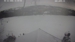 Sjezdovka, panorama východ