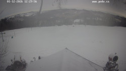 Sjezdovka, panorama východ