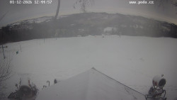 Sjezdovka, panorama východ