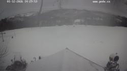 Sjezdovka, panorama východ