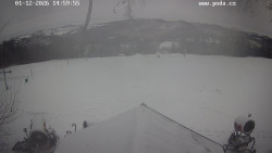 Sjezdovka, panorama východ