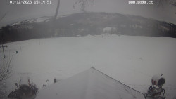 Sjezdovka, panorama východ