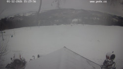 Sjezdovka, panorama východ