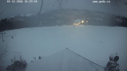 Sjezdovka, panorama východ