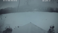 Sjezdovka, panorama východ