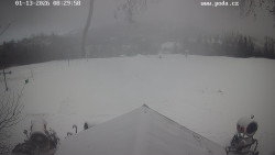 Sjezdovka, panorama východ