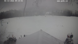 Sjezdovka, panorama východ