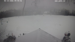 Sjezdovka, panorama východ