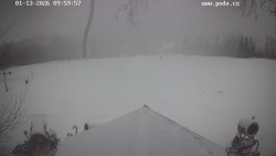 Sjezdovka, panorama východ