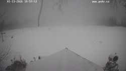 Sjezdovka, panorama východ