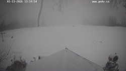 Sjezdovka, panorama východ