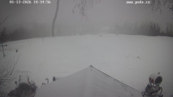 Sjezdovka, panorama východ