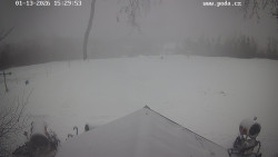 Sjezdovka, panorama východ